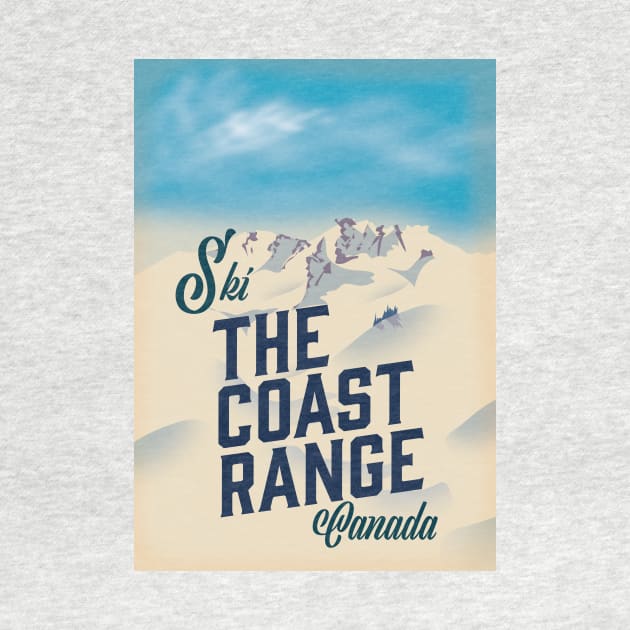 The Coast Range Canada Ski poster by nickemporium1